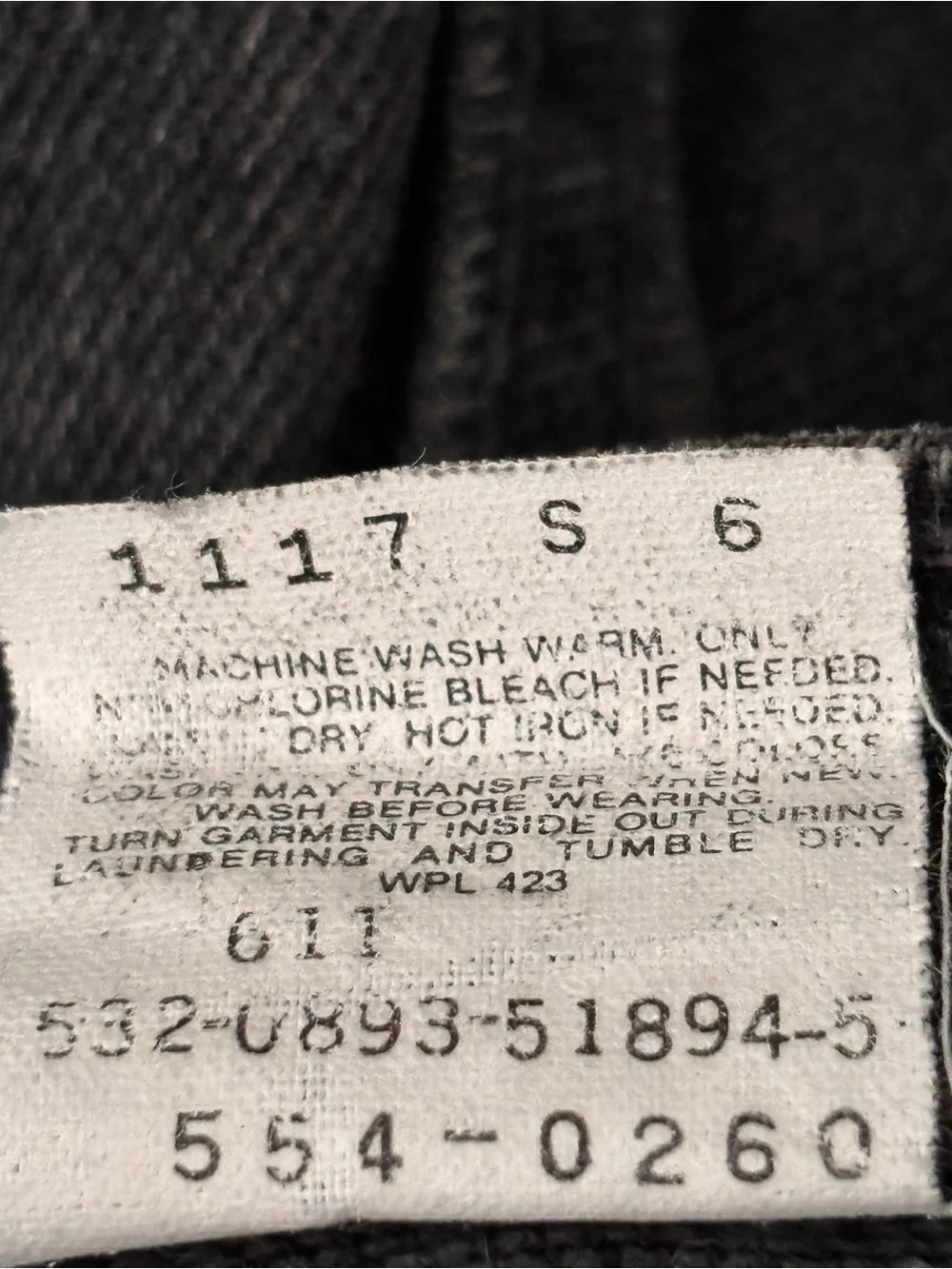 Levis product pair